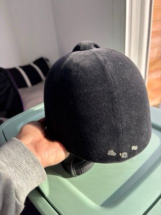 Gorro Casco Hípica Infantil Negro