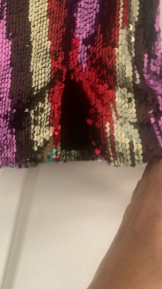 Minifalda lentejuelas Pull&Bear