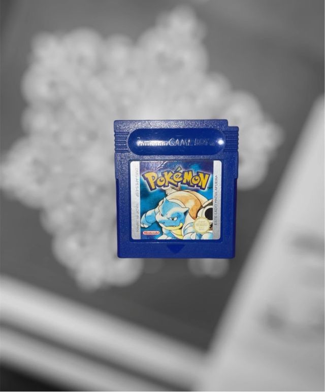 Juego Pokémon Azul Game Boy Nintendo