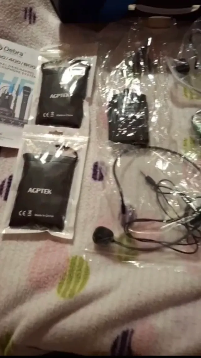 Microfone Portátil Debra AU-200/400/800