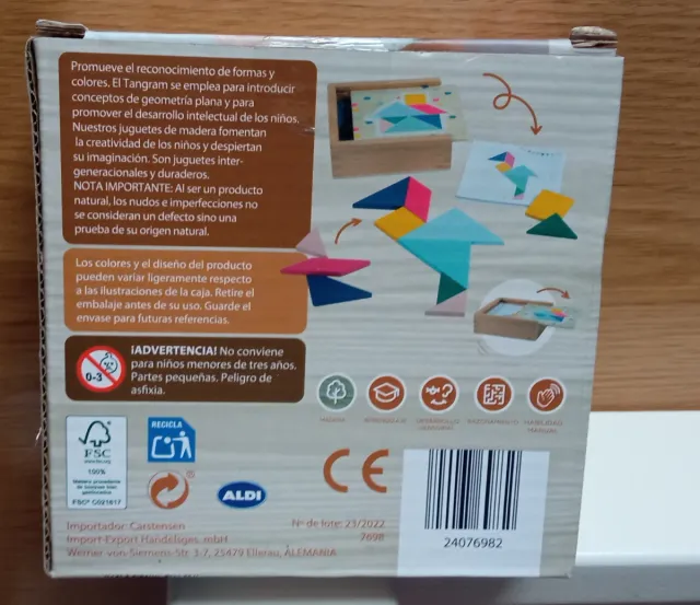 Tangram Juego de Aprendizaje Mundo Diver