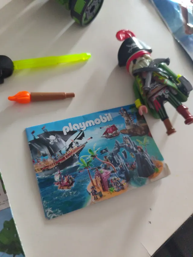 Playmobil Pirata 6162 Cañón con Figura