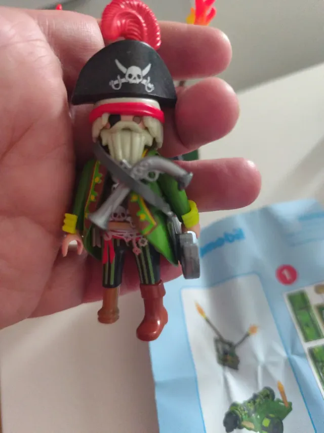 Playmobil Pirata 6162 Cañón con Figura
