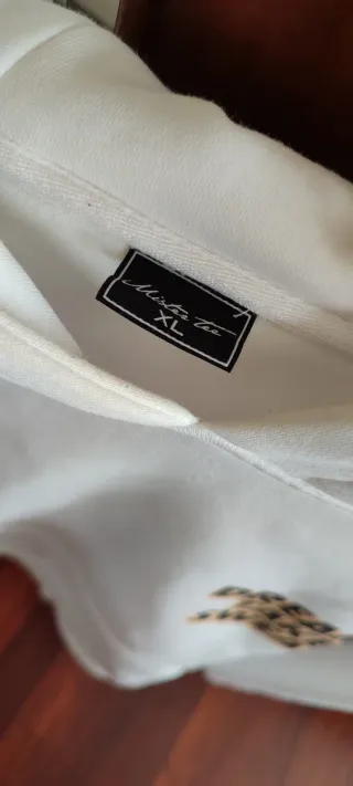 Sudadera Mister Tee Blanca