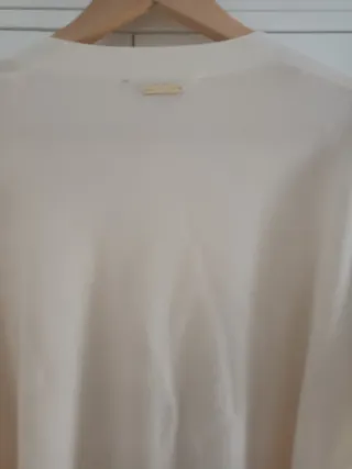 Chaqueta Lana Merino Mujer Michael Kors Beige