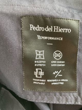 Traje Pedro del Hierro Azul Talla 44