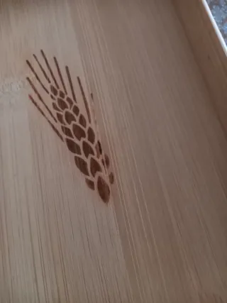 Tagliere Mulino Bianco con coltello