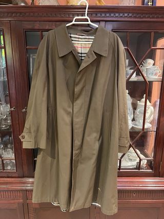 Gabardina Burberry Marrón / Beige oscuro45