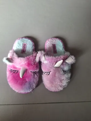 Pantofoline bambina unicorno n. 29