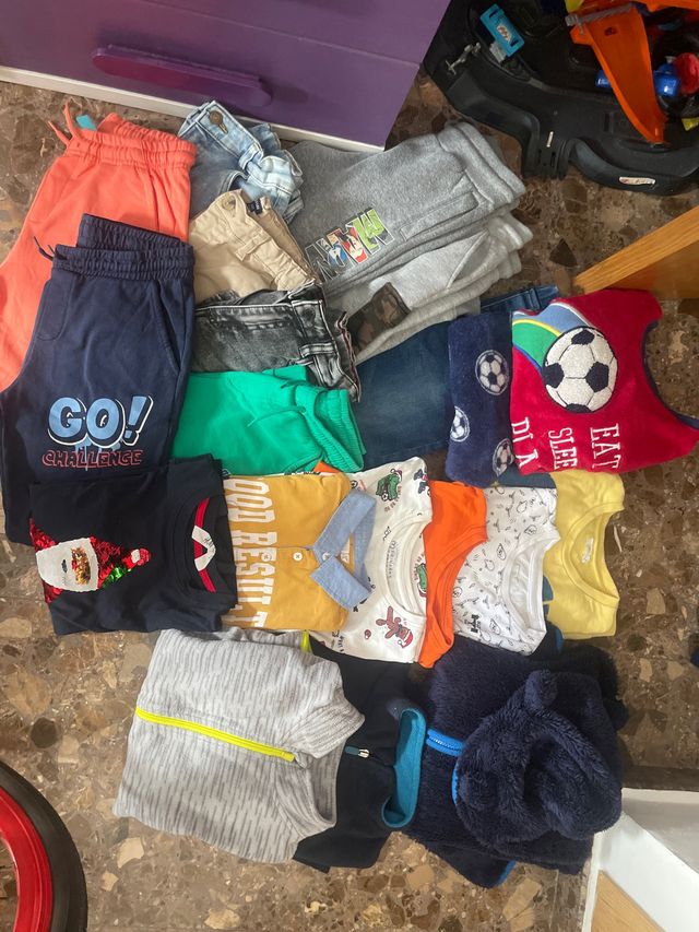 Lote Ropa Invierno Talla 7-8 Años