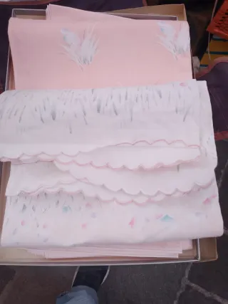 Tovaglia ovale vintage tessuto