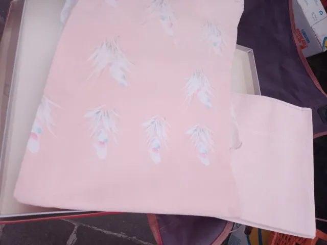 Tovaglia ovale vintage tessuto