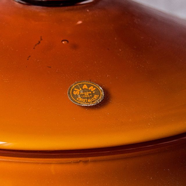 Bombonera cristal Empoli naranja