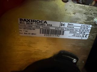 Caldaia a gasolio BAXIROCA Lidia 30 GTA EM 30 kW