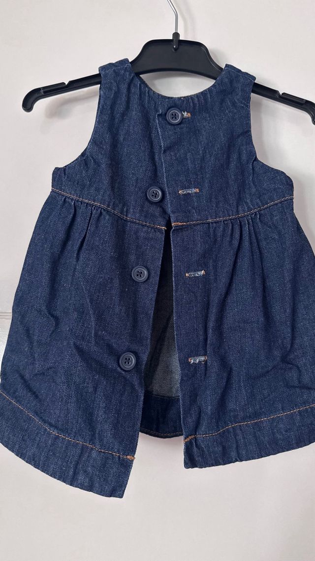 Vestido vaquero niña 9 meses