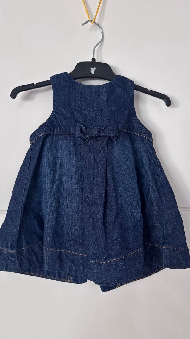 Vestido vaquero niña 9 meses