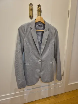 Americana Stradivarius Gris Talla XS