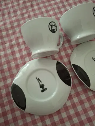 Tazze da cappuccino Bialetti in porcellana