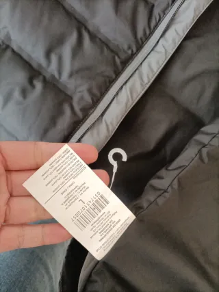 Chaleco Fila Hombre Negro Gris Blanco