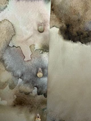 Camisa Zara Tie Dye Satinada