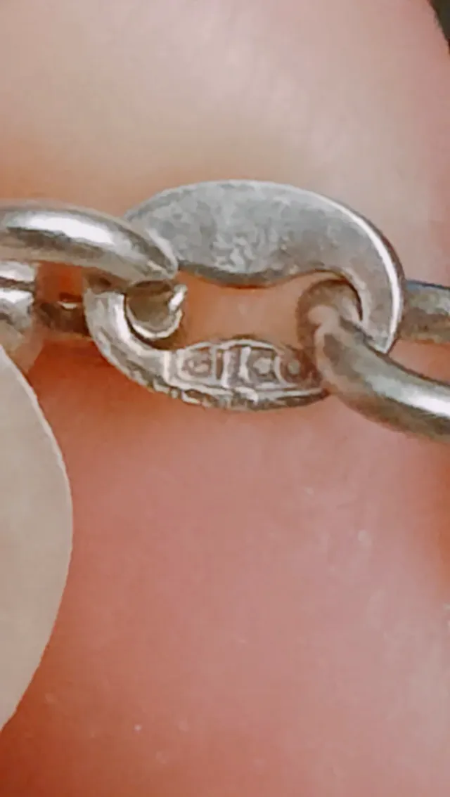 Conjunto Cadena y Pulsera Figaro Plata