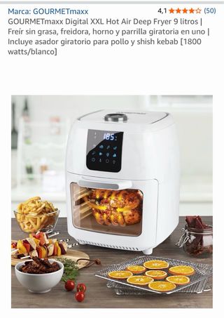 Freidora GOURMETMAXX