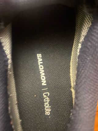 Zapatillas Salomon Azul y Rojo