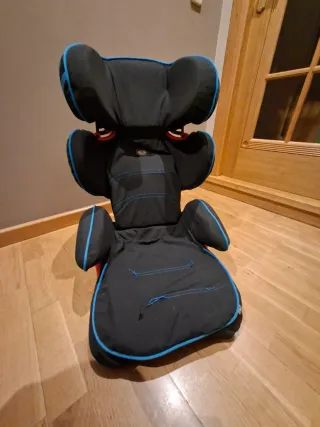 Silla Coche BMW Grupo 2-3 Negra y Azul