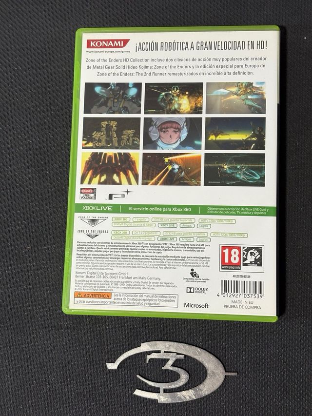 Zone of the Enders HD Collection Xbox 360