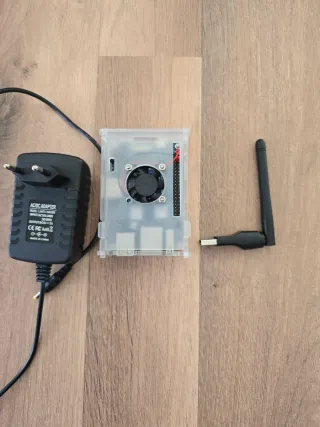 Orange Pi PC con adaptador