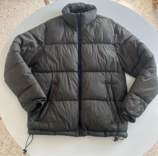 Chaqueta acolchada verde oliva