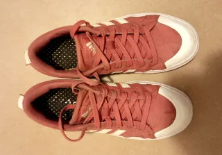 Adidas mujer talla 38 o 39 rosa y blanco