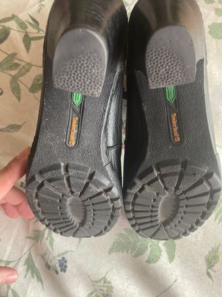 Botas Timberland Negras Piel Cremallera