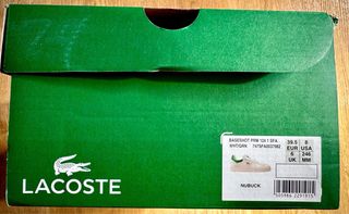 Zapatillas Lacoste Talla 39.5