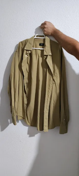 Camisa Marrón/Beige