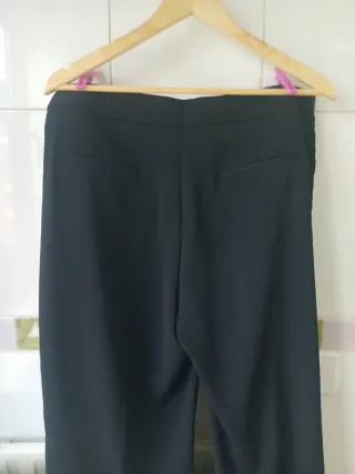 Pantalones Zara Negros Mujer