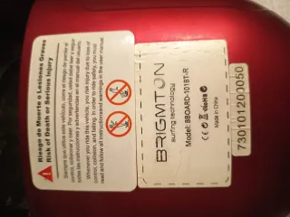 Hoverboard Brigmton Bboard 101 BT-R Rojo