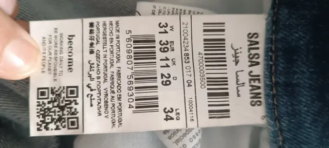 Pantalón vaquero faith push in flare