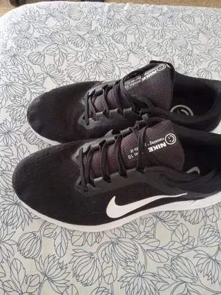 Zapatillas Nike Hombre Talla 43 Negras Blancas