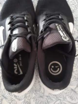 Zapatillas Nike Hombre Talla 43 Negras Blancas