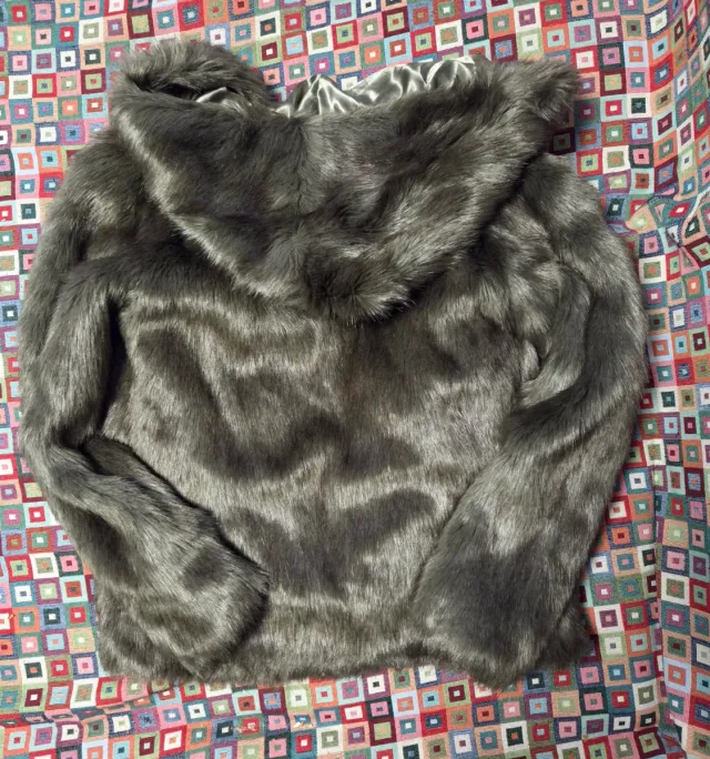 Abrigo pelo con capucha GAS