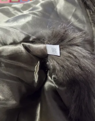 Abrigo pelo con capucha GAS