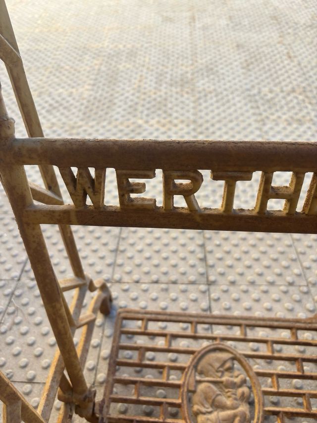 Base máquina coser Wertheim