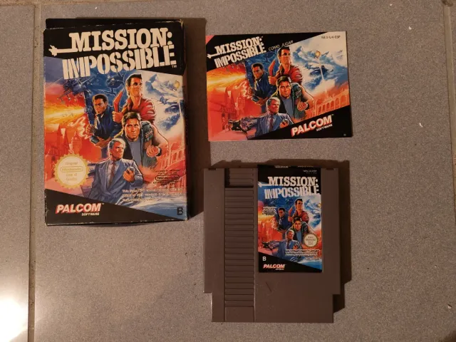 Juego NES Mission Impossible Palcom