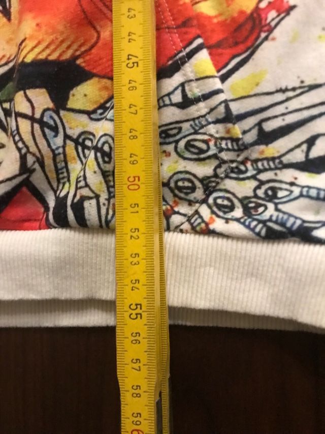 Felpa con stampa Naruto