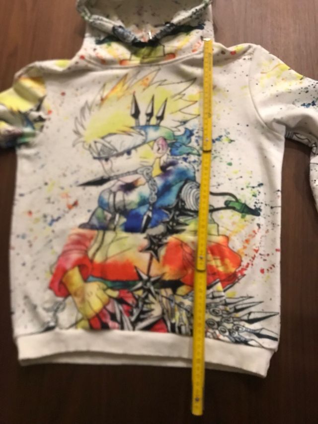 Felpa con stampa Naruto