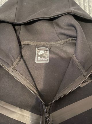 Conjunto Nike Tech Fleece Negro Talla M