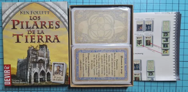 Los Pilares de la Tierra Juego de Cartas