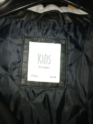 Chaqueta cuero El Corte Inglés Kids- talla 15-16