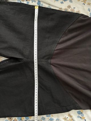 Vaquero premamá negro